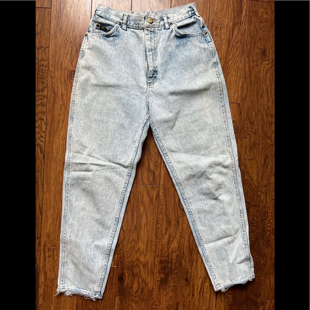 Vintage Lee Acid Wash Lee Jeans 1980